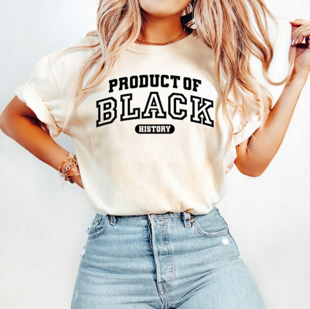 Product of Black History Shirt, Celebrate School Black History Sweater